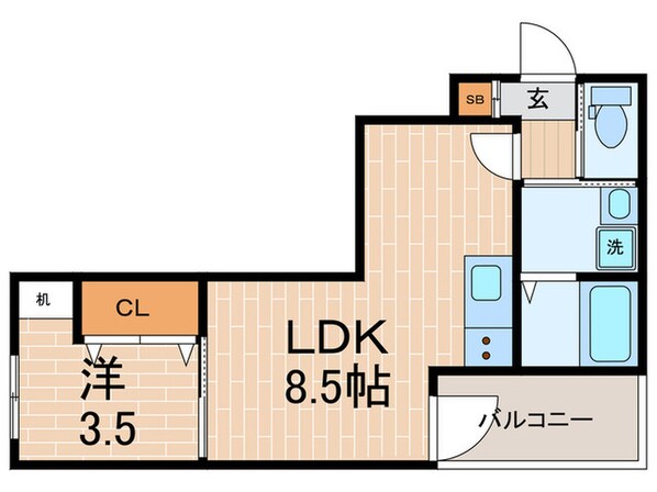 BOWER-PLACEの物件間取画像